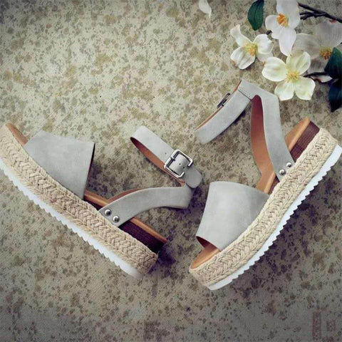 Damen Plattform Espadrille Sandalen – Stilvolle und Bequeme Sommerschuhe