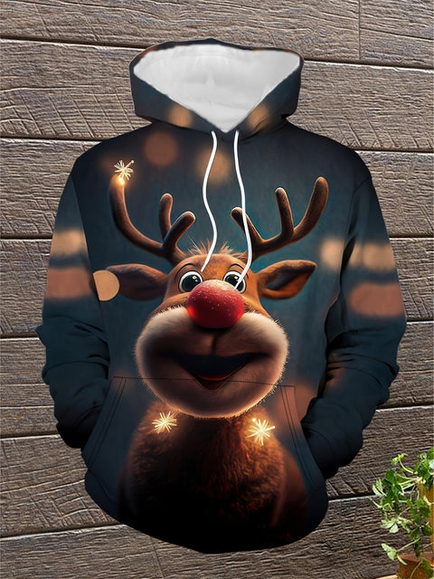 Rudolphs Festlicher Hoodie – Bequem und fröhlich