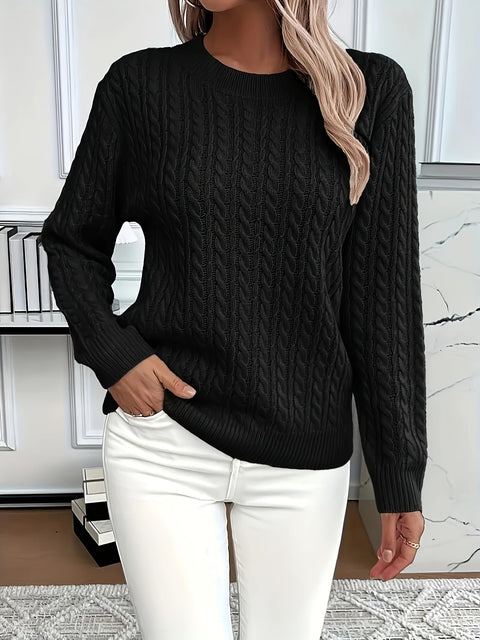 Strickpullover für Damen – Weicher und Stilvoller Pullover für Frühling und Herbst