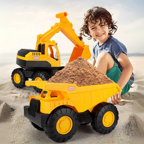 Bagger Spielzeugauto – Perfekt für Außen- und Strandabenteuer