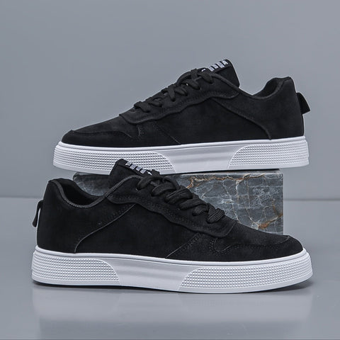 Herren Sneakers mit niedriger Spitze – Komfortabel und langlebig mit weißer PVC-Sohle