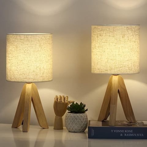 Natürliche Lichtstil Tripod Lampe - Für Warmes und Modernes Licht