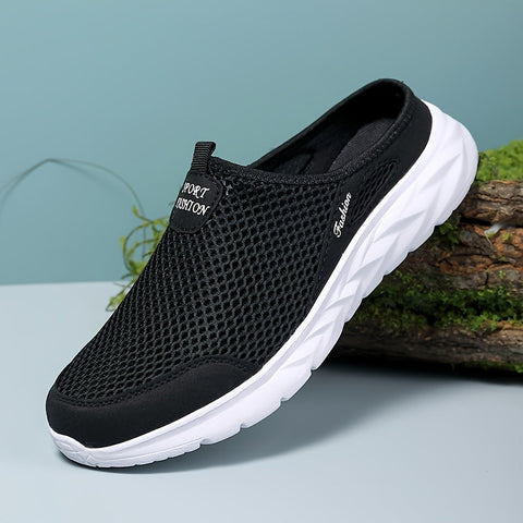 Herren Atmungsaktive Slippers – Leichtgewicht Mesh Komfort