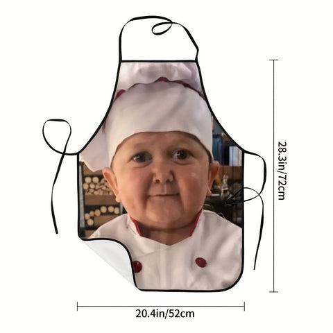 Little Chef Lustiges Hasbulla Schürze – Zum Kochen, Backen und Gärtnern