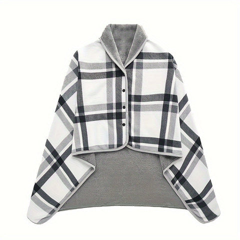Tragbare Fleece Decke – Warm und Komfortabel für Zuhause, Arbeit und Outdoor