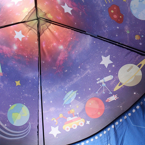 Galaxy Explorer Pop-up Spielzelt - Weltraum-Thema für drinnen und draußen