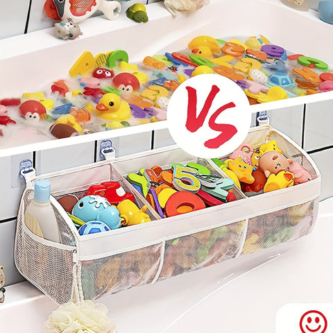 Mesh Badspielzeugorganisator - Perfekt für Übersicht