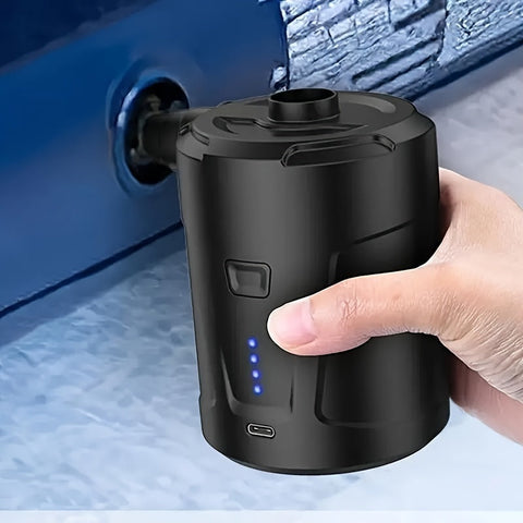 Wiederaufladbare Mini-Luftpumpe – Kabellos & Ultraleicht für den Outdoor-Einsatz