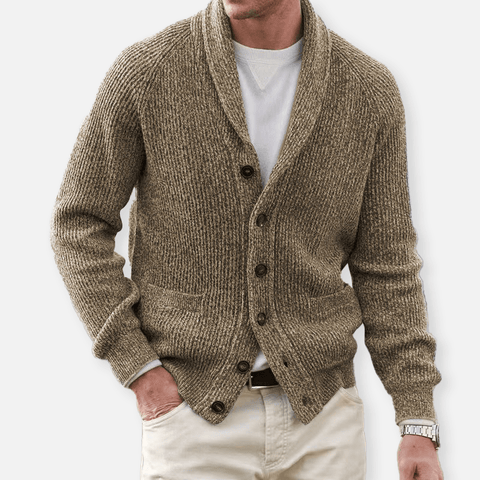 Stilvolle Herrenstrickjacke - Bequem und Zeitlos