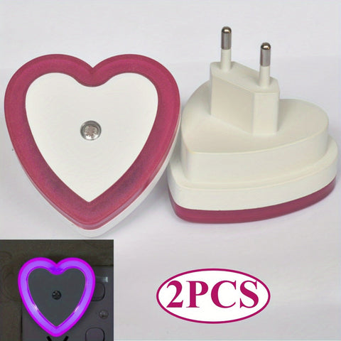 HeartGlow LED Nachtlampe - Intelligente Dämmerungs-zu-Dämmerungs Nachtbeleuchtung