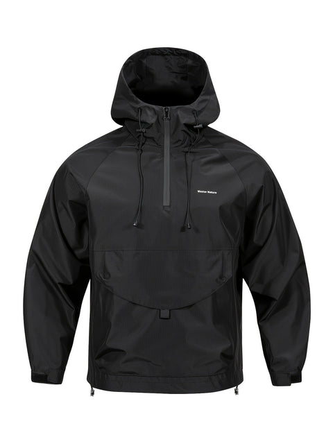 Winddichte Outdoor-Fahrradjacke mit Kapuze – Sportliche Jacke für Aktivitäten im Freien