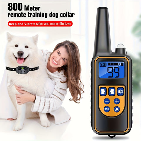 Smart Trainer Pro – Wiederaufladbare Fernbedienung für Hundehalsband mit Piepton & Vibration