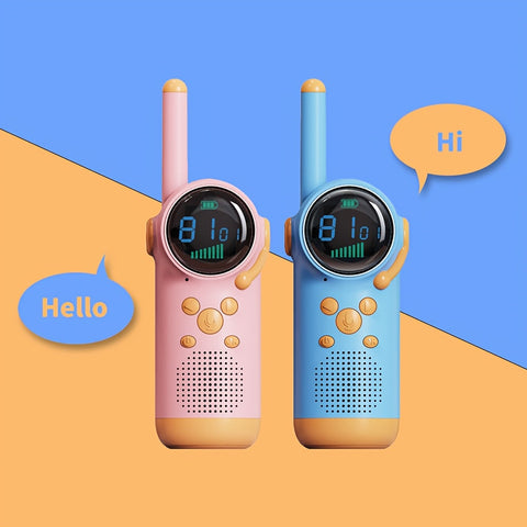 Kinder Walkie-Talkies Set – 3-Meilen Reichweite & Wiederaufladbarer Akku