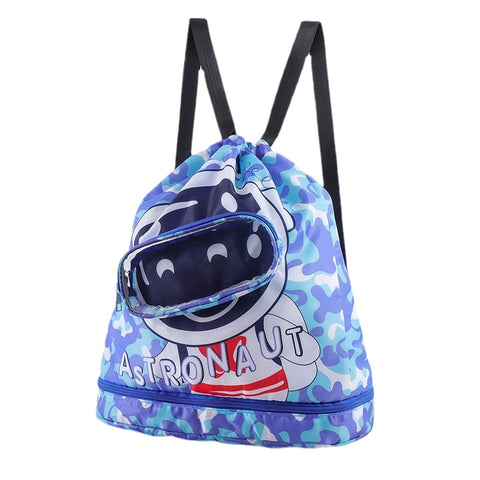 Ozean-Themen Schwimmbereich-Rucksack - Wasserdicht mit Nass/Trocken-Trennung