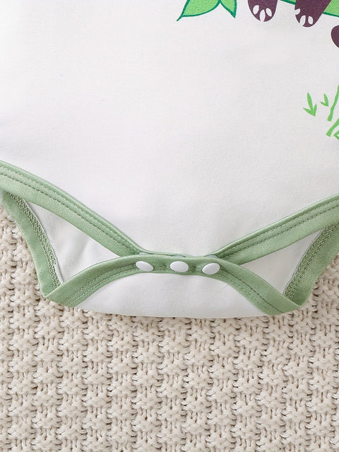 Baby Panda Set – Strampler, Hose und Mütze für Abenteuer im Freien