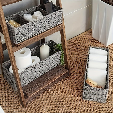 Gewebter Aufbewahrungskorb für Toilettenpapier - Praktisch und Langlebig
