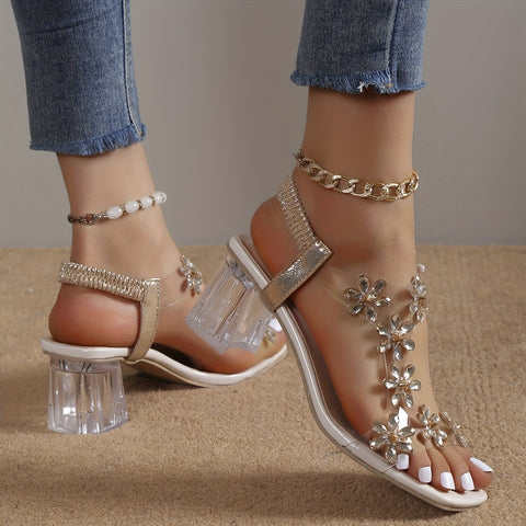 Blumenfest Sandalen für Damen - Luftig und Chic für Sonnige Tage