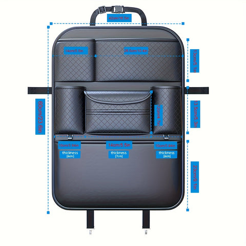 PU Leder Auto Sitzrücken Organizer – Stilvoll und Funktional
