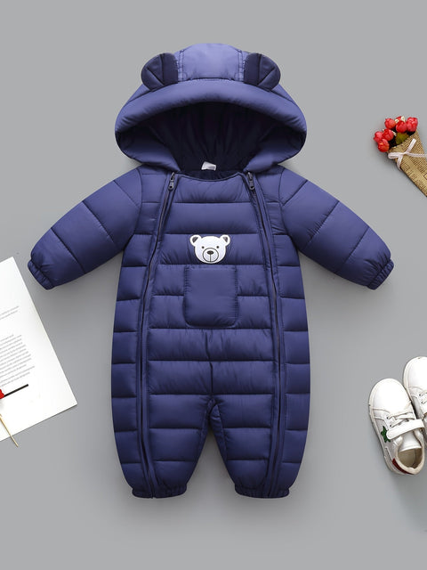 Knuffeliger Baby-Winteroverall – Für warme Winterabenteuer