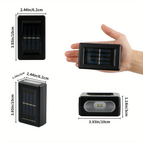 Orlite Schwarze LED Wandbeleuchtung – Nachhaltiges und Stimmungsvolles Außenlicht