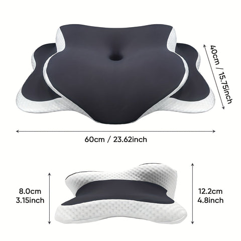 Ergonomisches Gedächtnisschaum-Nackenkissen – Für Optimalen Komfort und Unterstützung während der Nacht