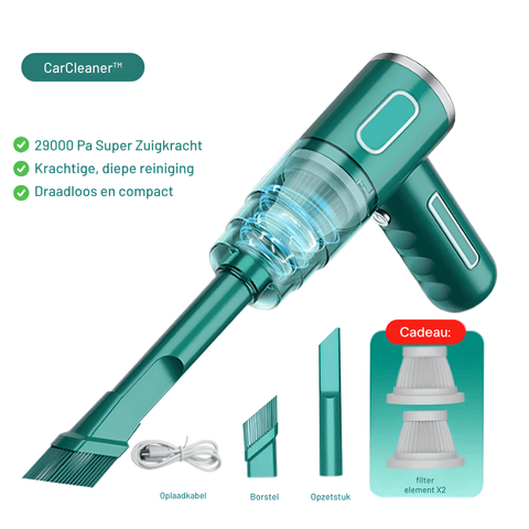 PowerCleaner - Drahtloser Auto-Staubsauger