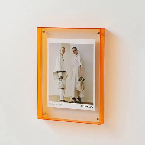 Lebendiger Acryl Displayrahmen – Zeitgemäßer Farbfotohalter