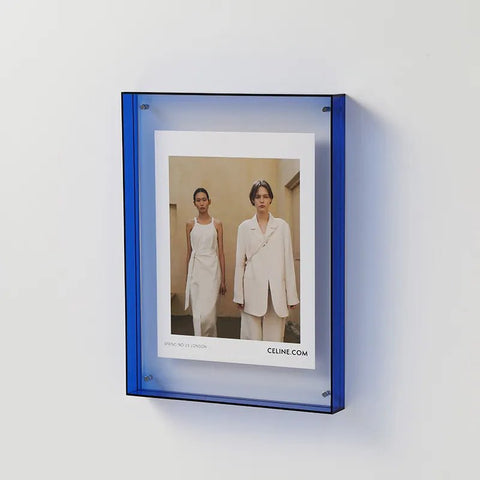 Lebendiger Acryl Displayrahmen – Zeitgemäßer Farbfotohalter