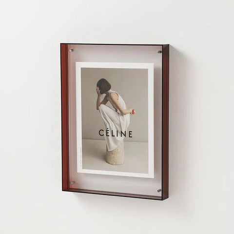Lebendiger Acryl Displayrahmen – Zeitgemäßer Farbfotohalter
