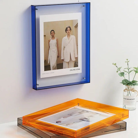 Lebendiger Acryl Displayrahmen – Zeitgemäßer Farbfotohalter