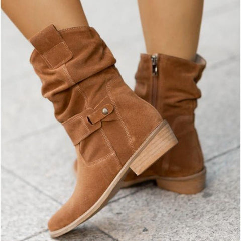 Sienna Wildleder Stiefeletten für Damen - Für einen Eleganten und Bequemen Look
