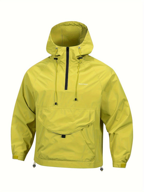 Winddichte Outdoor-Fahrradjacke mit Kapuze – Sportliche Jacke für Aktivitäten im Freien