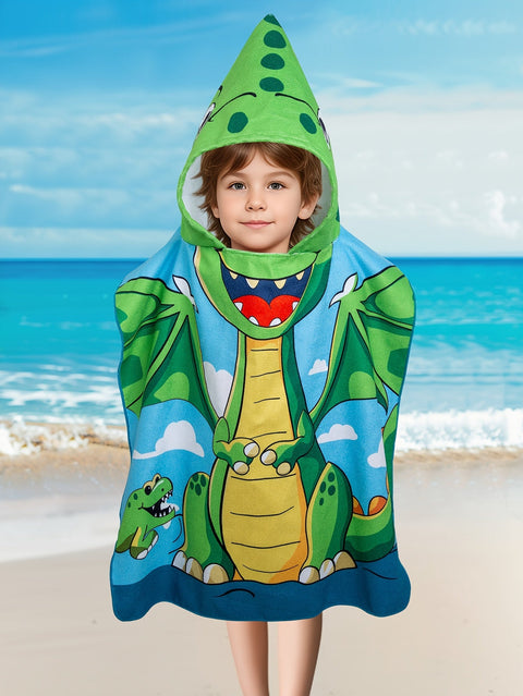 Dinosaurier Strandhandtuch für Kinder – Spaßig und Funktional für Sommer- und Strandtage