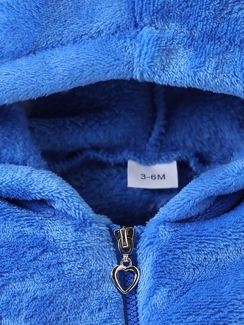 3-teiliges Baby Jungen Flanell Set – Ideal für kalte Wintertage