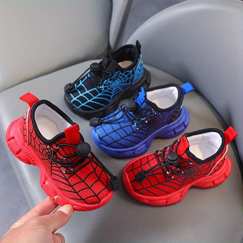 SpinnenWeb LED Sneakers - Strahlende Abenteuer für Kinder