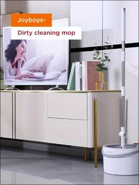FlexiClean Spin Mop Set – Handsfree, Verstellbar und Effizient Reinigen