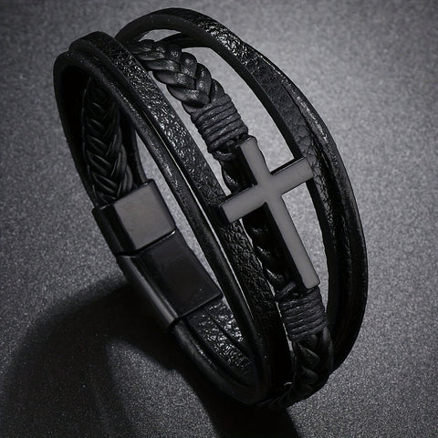 Spirituelle Lederarmband - Für den modernen Mann