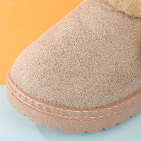 Niedliche Plüschstiefel für Mädchen - Für Wärme und Komfort