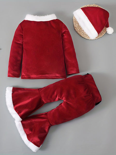 Schattiges Weihnachtsoutfit-Set für Kinder - Für festliche Weihnachtsfreude