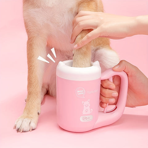 Silicone Hundepfotenreiniger Becher – Tragbare & Sanfte Bürste Fußwascher