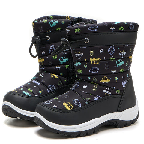 Verspielte Abenteurer Schneestiefel für Kinder - Warm und Sicher für Draußen