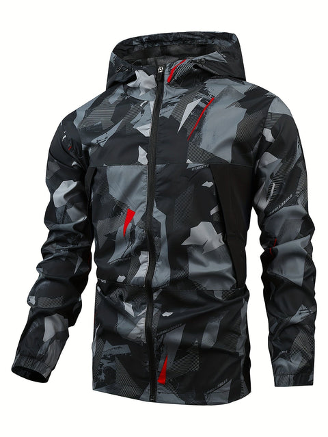 Sportliches Outfit für Männer – Bequemer Hoodie und Lange Hose im Camouflage-Design