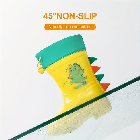 Dino Splash Kinderstiefel - Verspielter Schutz für Regnerische Tage