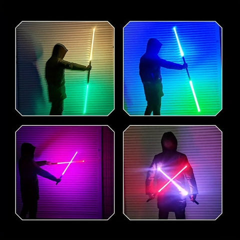 Mächtiges RGB Lichtschwert - Für Cosplay und Spielspaß