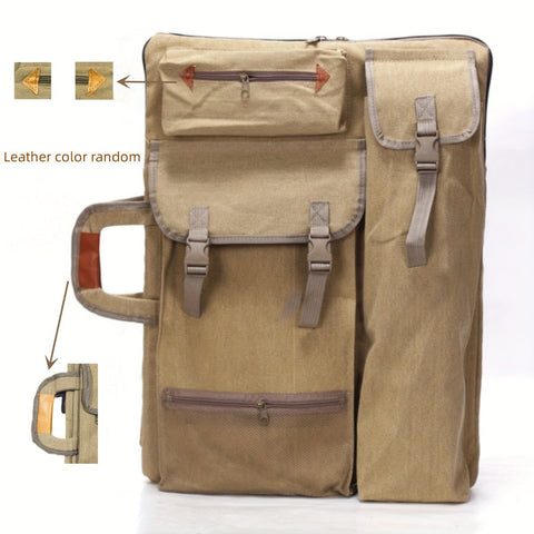 Canvas Zeichenbrett Rucksack – Praktisch, Langlebig und Einfach Mitnehmbar