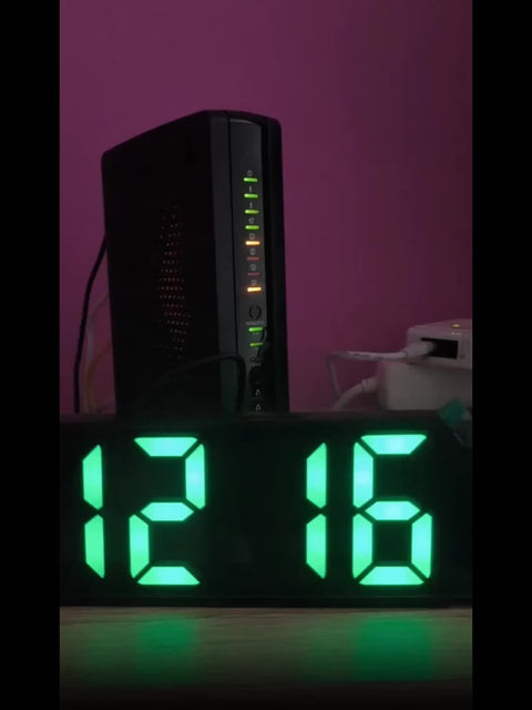LED-Projektionswecker – Temperatur- und Datumsanzeige mit USB-Stromversorgung