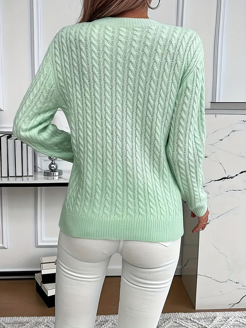 Strickpullover für Damen – Weicher und Stilvoller Pullover für Frühling und Herbst