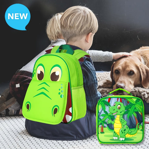 Lustiger Dinosaurier-Rucksack für Kinder – Geräumige und Bequeme Schultasche