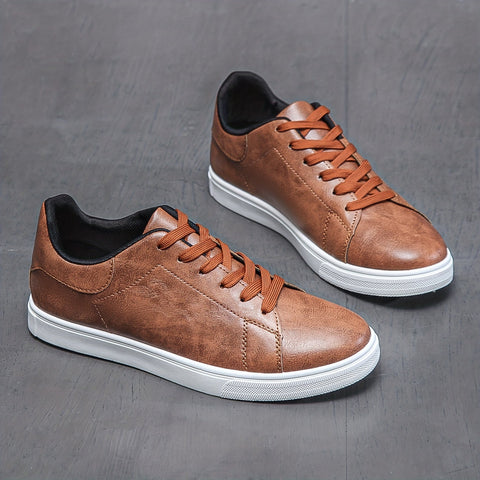Herren Freizeit Sneaker mit Schnürsenkeln – Bequem und Modern für Frühling und Sommer