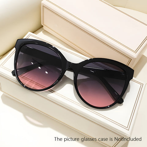 Luxe Cat-Eye Sonnenbrille für Damen – Übergroß und Stilvoll für Sonnige Tage
